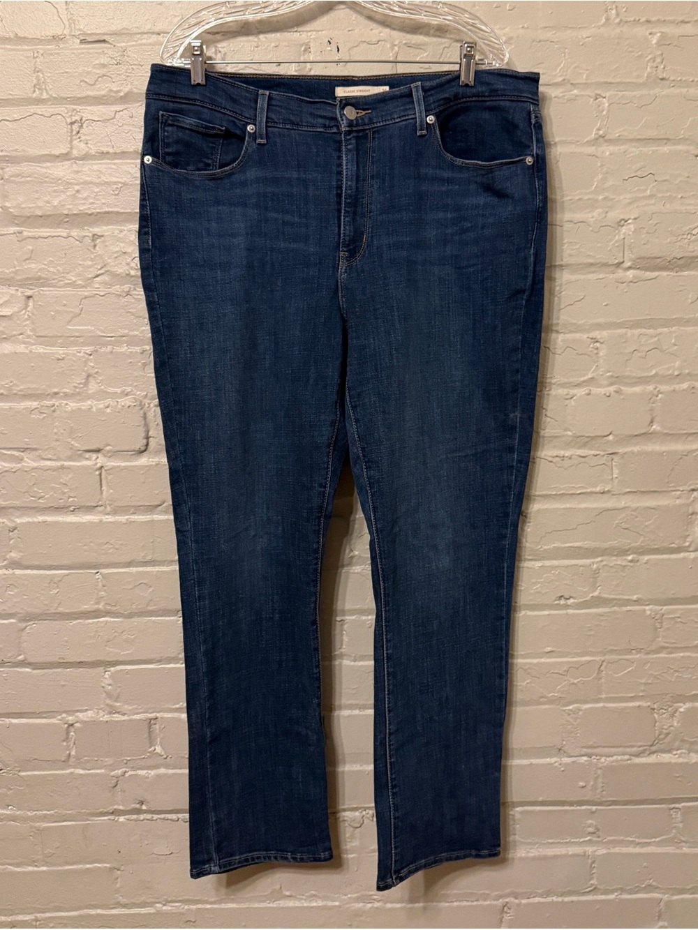 Levi’s Classic Straight Denim Jeans 16M W33 L30